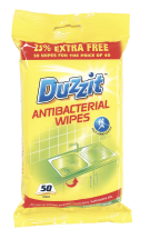 Duzzit 40pc Antibacterial Wipes